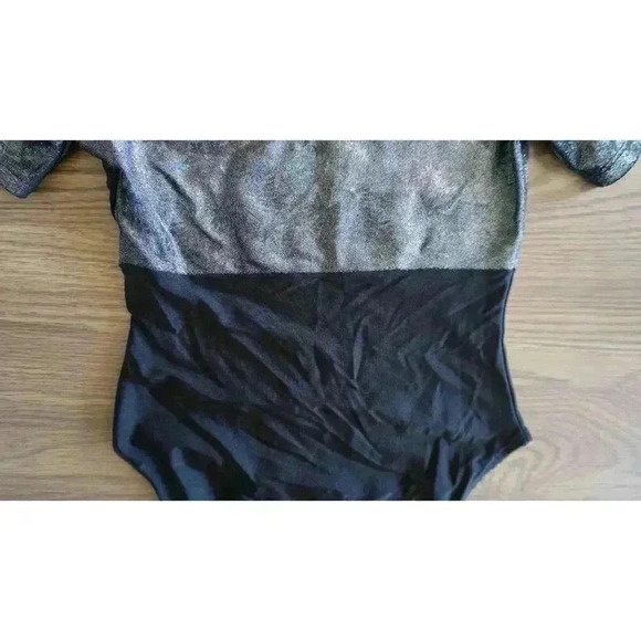 Body Language Short Sleeve Leotard, Size YJ - Picture 7 of 11